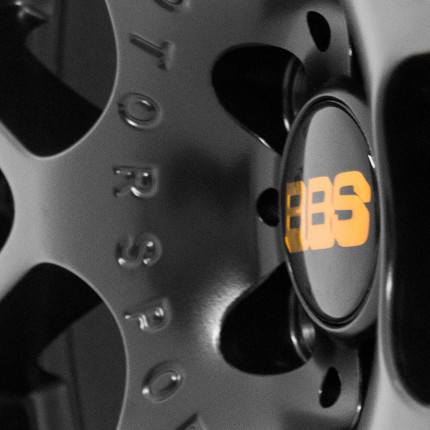 Jogo de rodas GT-7 BBS CH 18x7 (preta)