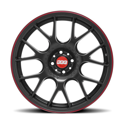 Jogo de rodas GT-7 BBS CH 18x7 (Preta)