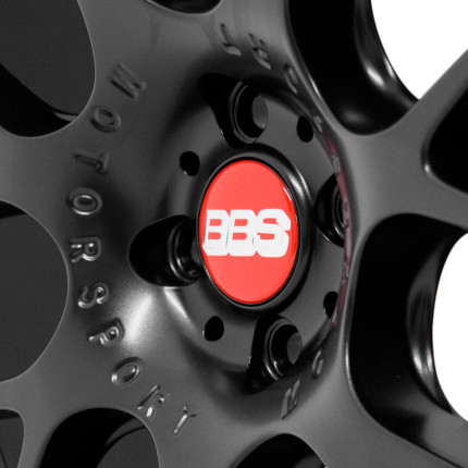 Jogo de rodas GT-7 BBS CH 18x7 (Preta)