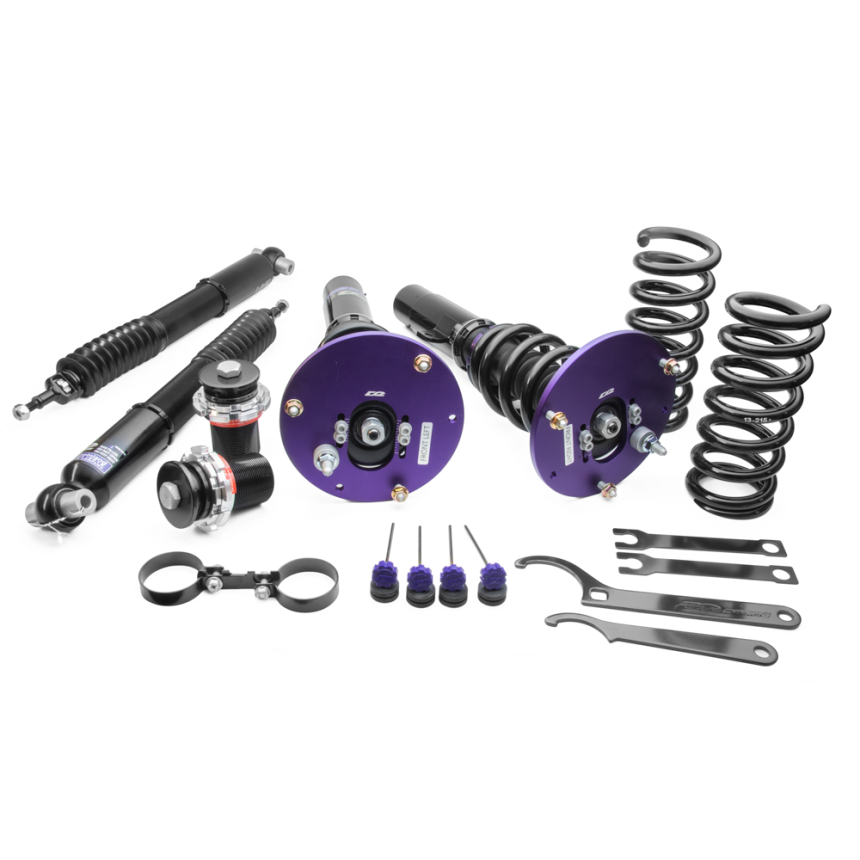 Suspensão Coilover D2 Racing Street BMW Série 1 F20 4/6 Cil.
