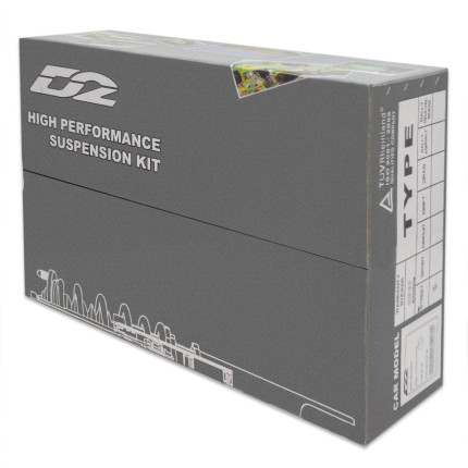 Suspensão Coilover D2 Racing Street Mitsubishi Lancer 2007+