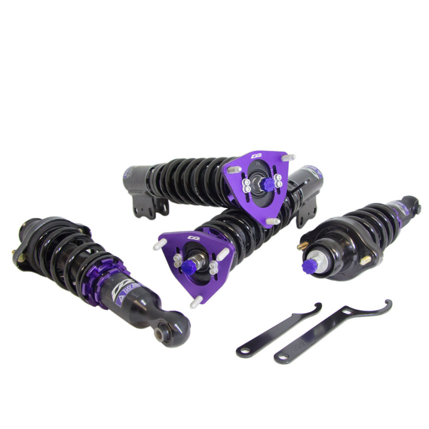 Suspensão Coilover D2 Racing Street Mitsubishi Lancer 2007+