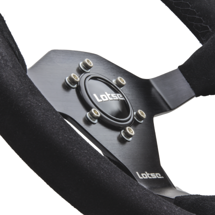 Volante Lotse Ring revestido em camurça (tarja vermelha)