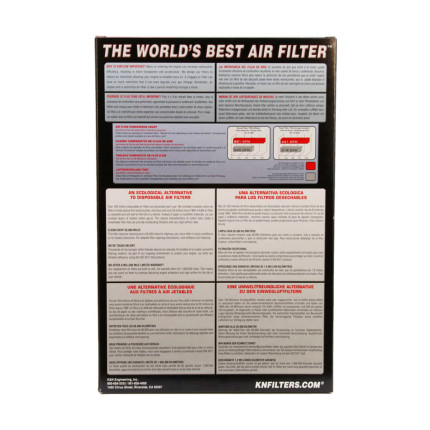 Filtro de ar esportivo K&N inbox Audi TT 2.0 TFSI 2009+