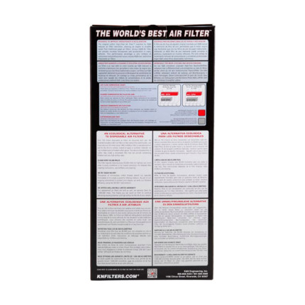 Filtro de ar esportivo K&N inbox Fiat 500 1.4 Multiair