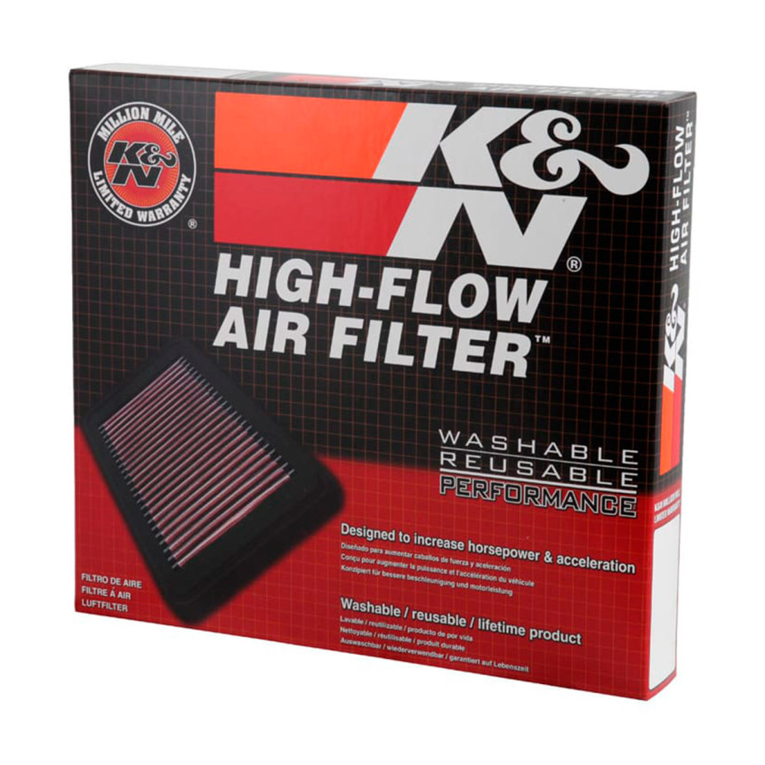 Filtro de ar esportivo K&N inbox Volkswagen Golf 1.0 TSi