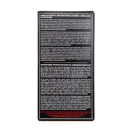 Kit limpeza K&N para filtro de ar (Vermelho)