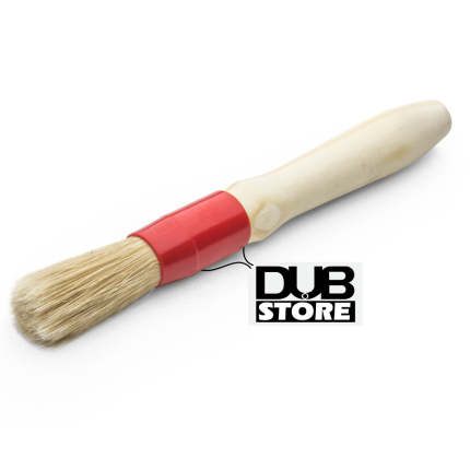 Pincel de madeira para limpeza e detalhamento automotivo Roma (Nº08)