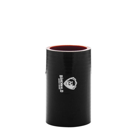 Mangote de silicone reto 2" (51mm) x 100mm Bärenwald preto