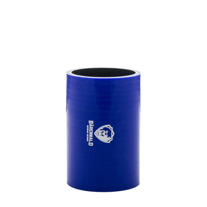 Mangote de silicone reto 2"1/4 (57mm) x 100mm Bärenwald azul