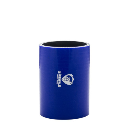 Mangote de silicone reto 2,5" (63mm) x 100mm Bärenwald azul