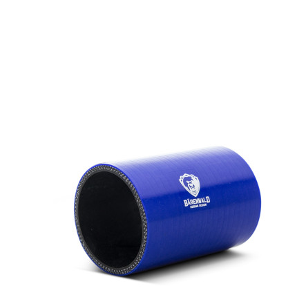 Mangote de silicone reto 2,5" (63mm) x 100mm Bärenwald azul
