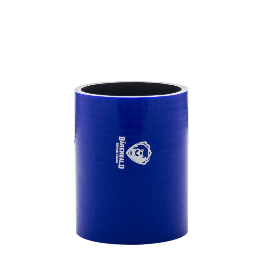 Mangote de silicone reto 2"3/4 (70mm) x 100mm Bärenwald azul