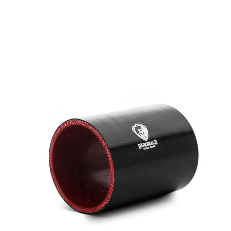 Mangote de silicone reto 2"3/4 (70mm) x 100mm Bärenwald preto