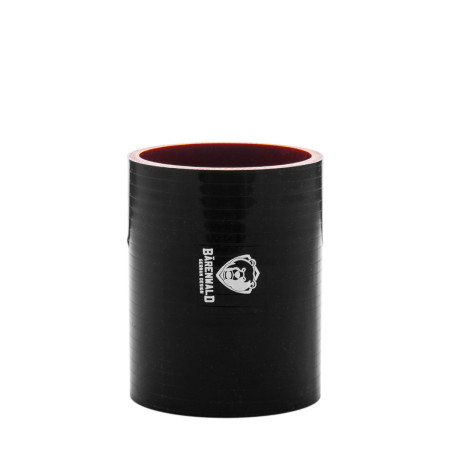 Mangote de silicone reto 2"3/4 (70mm) x 100mm Bärenwald preto