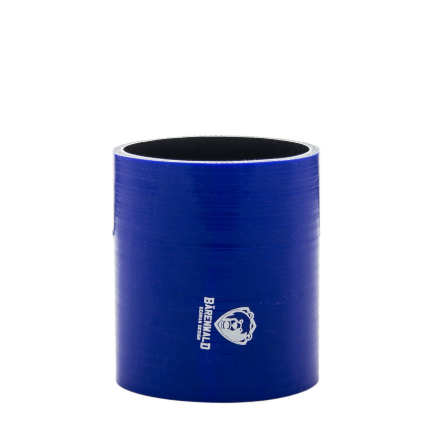 Mangote de silicone reto 3" (76mm) x 100mm Bärenwald azul