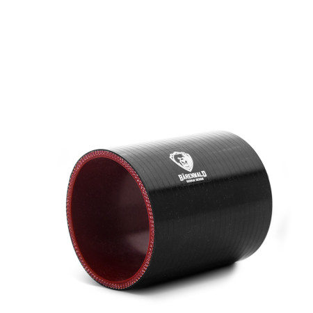 Mangote de silicone reto 3" (76mm) x 100mm Bärenwald preto