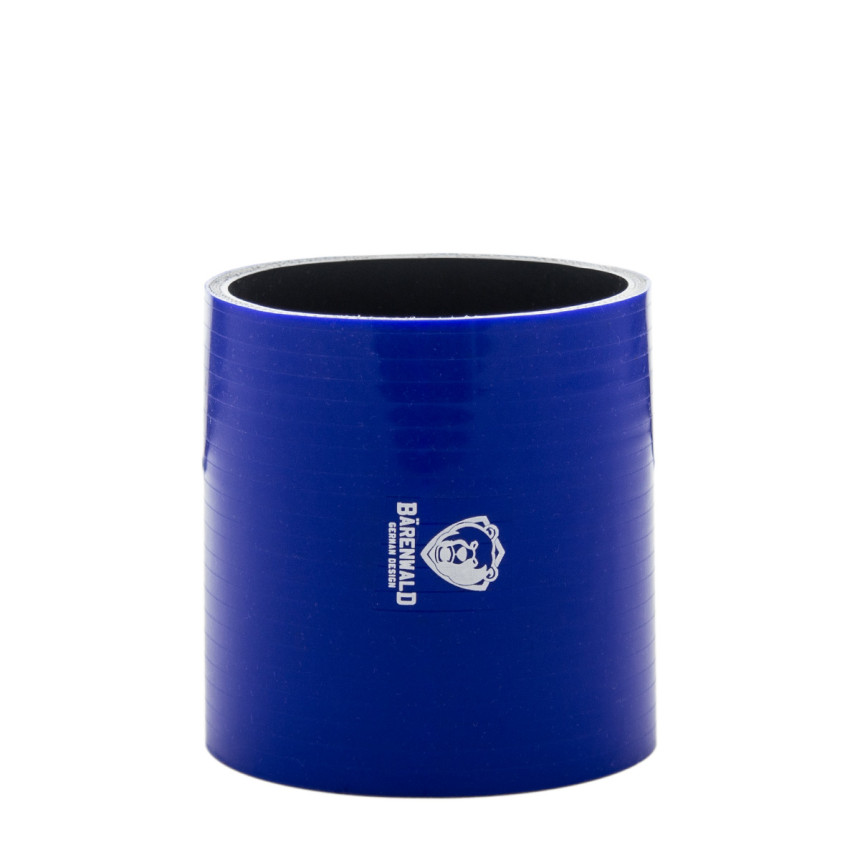 Mangote de silicone reto 3,5" (89mm) x 100mm Bärenwald azul