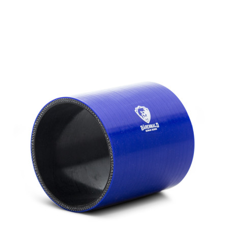 Mangote de silicone reto 3,5" (89mm) x 100mm Bärenwald azul