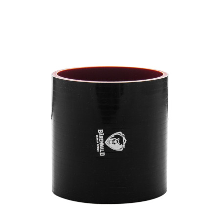 Mangote de silicone reto 3,5" (89mm) x 100mm Bärenwald preto