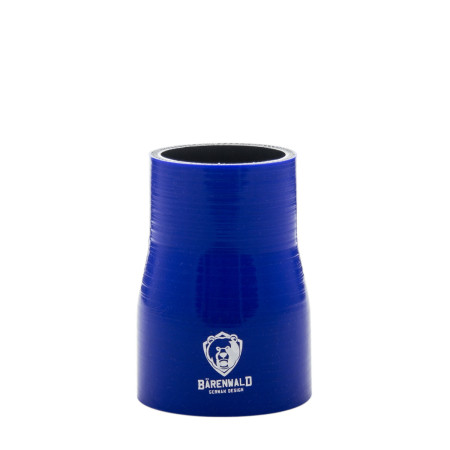 Mangote de silicone redutor 2,5" para 2" (63mm para 51mm) x 100mm Bärenwald azul