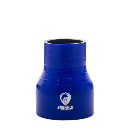 Mangote de silicone redutor 3" para 2" (76mm para 51mm) x 100mm Bärenwald azul