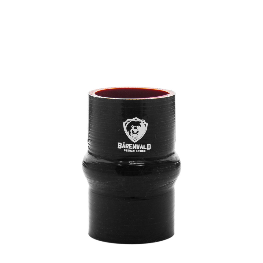 Mangote de silicone Hump 2" (51mm) x 102mm Bärenwald preto