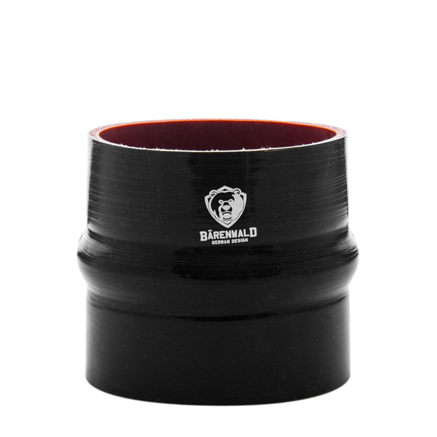 Mangote de silicone Hump 4" (102mm) x 102mm Bärenwald preto