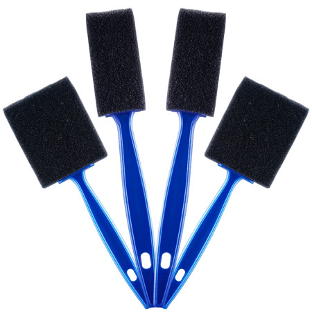 Kit de pincéis de espuma para detalhamento automotivo Vonixx (4 unidades)