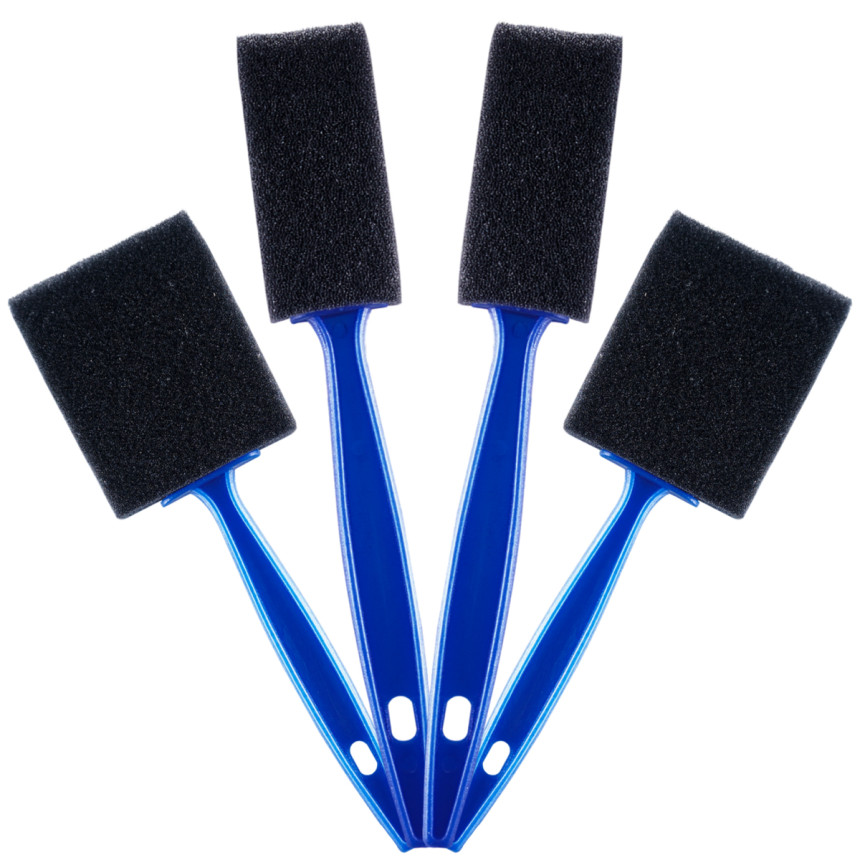 Kit de pincéis de espuma para detalhamento automotivo Vonixx (4 unidades)