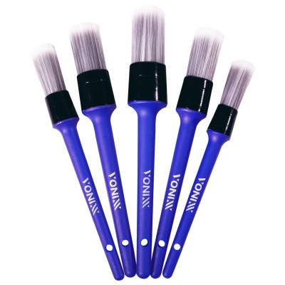 Kit de pincéis para detalhamento automotivo interno Vonixx (5 unidades)