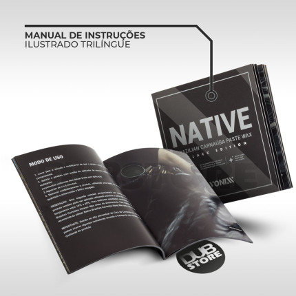 Cera carnaúba Native Black Vonixx (100ml)