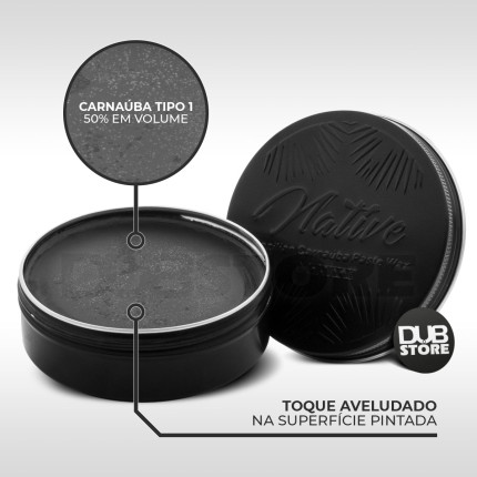 Cera carnaúba Native Black Vonixx (100ml)