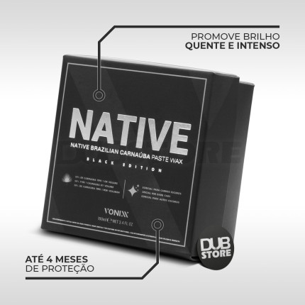 Cera carnaúba Native Black Vonixx (100ml)