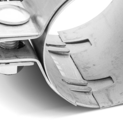 Abraçadeira em aço inox Manga 2,5" Bärenwald