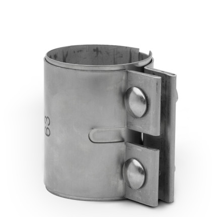 Abraçadeira em aço inox Manga 2,5" Bärenwald