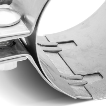 Abraçadeira em aço inox Manga 3" Bärenwald