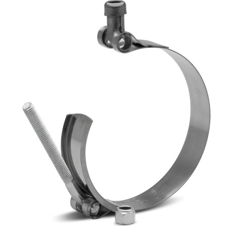 Abraçadeira em aço inox Tucho 57 - 63mm Bärenwald