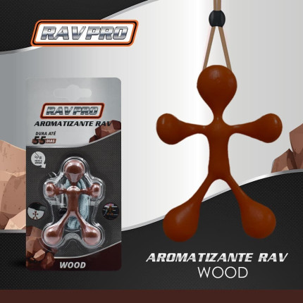 Aromatizante RAV Wood RavPRO (amadeirado)