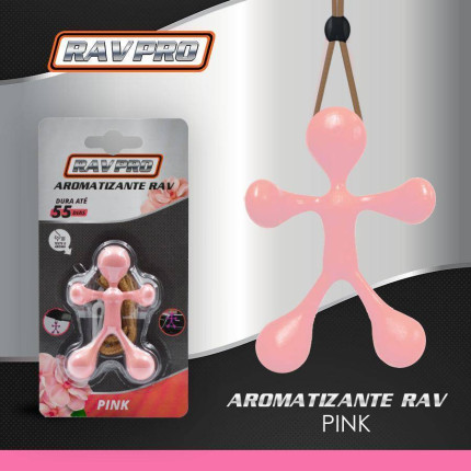 Aromatizante RAV Pink RavPRO (rosa)