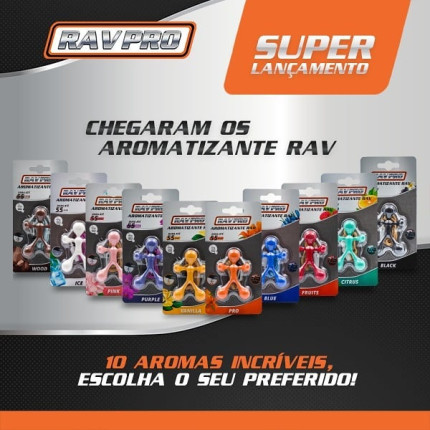 Aromatizante RAV Blue RavPRO (refrescante)