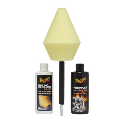 Kit Polidor de Rodas Meguiar's (3 produtos)