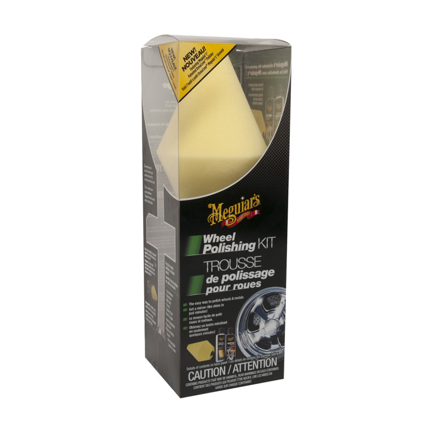 Kit Polidor de Rodas Meguiar's (3 produtos)