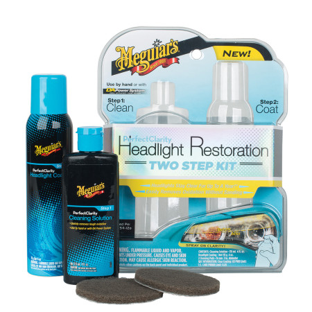Kit restaurador de faróis Headlight Restoration em 2 passos Meguiar's