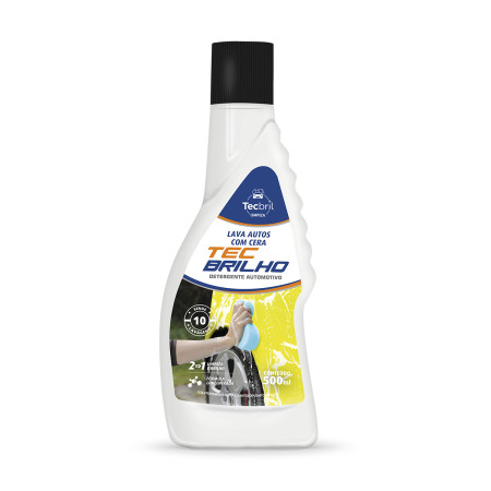 Shampoo com cera concentrado TecBril (500ml)