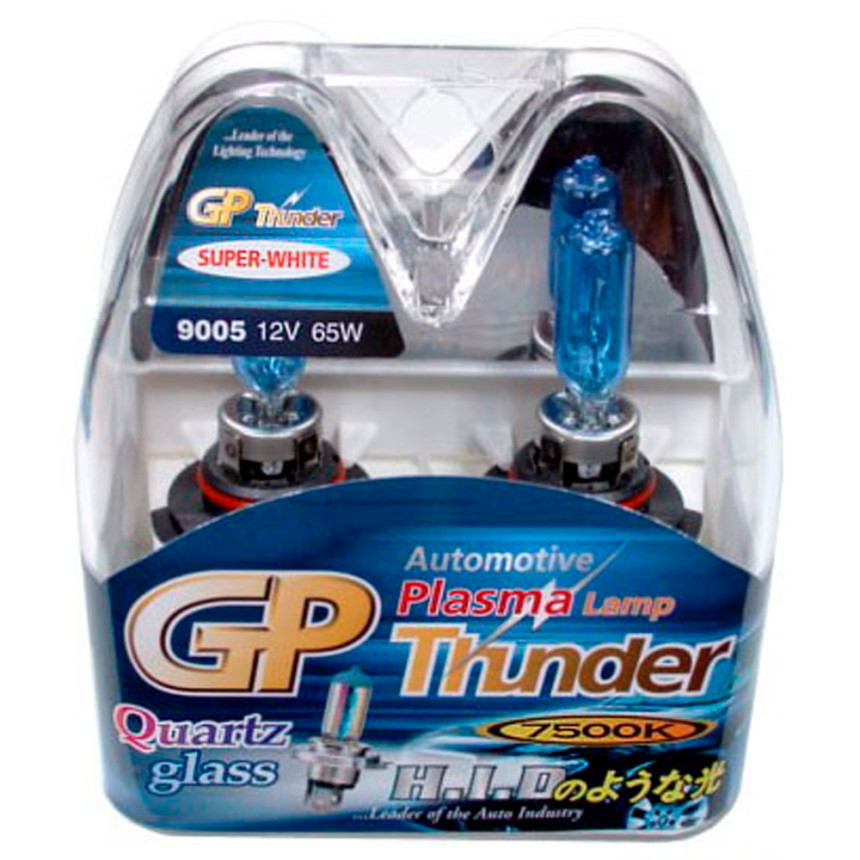Kit lâmpadas super brancas GP Thunder Crystal 7500K (HB3)