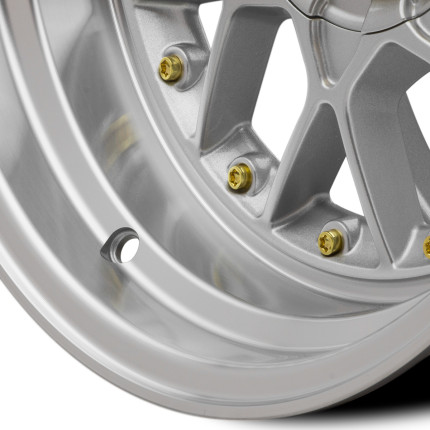 Jogo de rodas Zeus 5284 BBS RS2 16x9 (Prata)