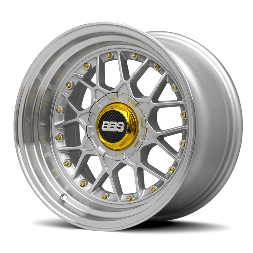 Jogo de rodas Zeus 5284 BBS RS2 16x9 (Prata)