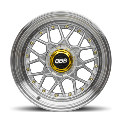 Jogo de rodas Zeus 5284 BBS RS2 16x9 (Prata)