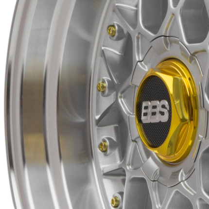 Jogo de rodas Zeus 5284 BBS RS2 16x9 (Prata)